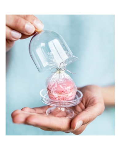 Boîte à dragées mariage mini cloche (3 pièces)