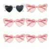 EVJF - Set de lunettes de soleil 'Cœur Rose' - The-Weddingshop