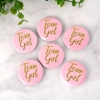 12 x Button Team Girl/Team Boy