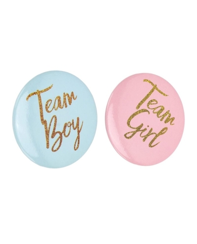 Étiquettes de bouteilles d'eau 'Boy or Girl' - The-Weddingshop