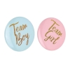 12 x Button Team Girl/Team Boy