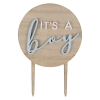 Babyshower - Cake Topper 'It's a Boy' - bois - The-Weddingshop