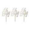 Cupcake Toppers 'Oh Baby' (10 Stück)