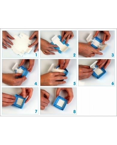 10 Kartonage 'Geschenk'