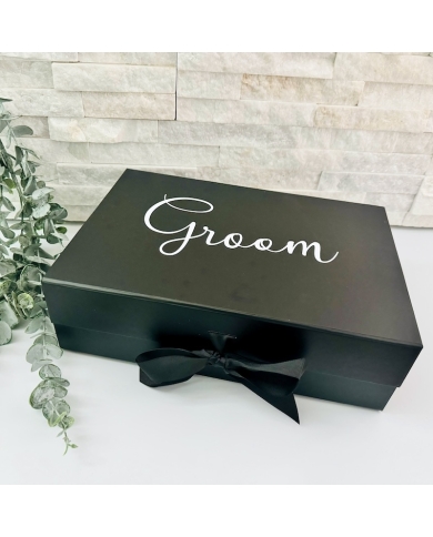 Boîte cadeau 'Groom' ♥ The Weddingshop