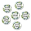 Button-Set 'Team Bride - Eucalyptus'