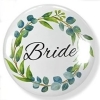 Button-Set 'Team Bride - Eucalyptus'