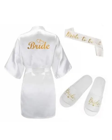 Morgenmantel-Set 'Bride'