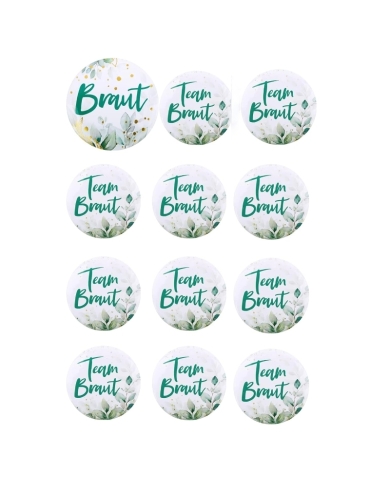 Badge-Kit 'Team Braut'