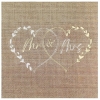 Serviettes 'Mr & Mrs'
