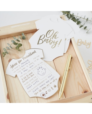 Baby Shower - Jeux bébé prédictions 'Oh Baby' - The-Weddingshop
