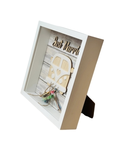 3D Bilderrahmen 'VW Bus'