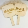 Holztafeln 'Mama & Papa'