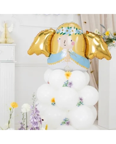 Ballonsäule 'Engel' (140 cm)