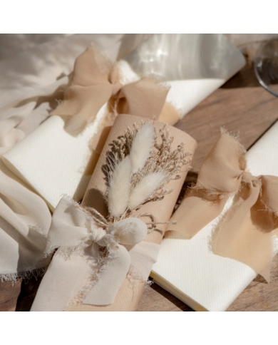 Gästeanstecker Trockenblume