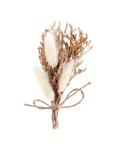 Boutonnière en jute