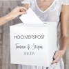 Briefbox personalisiert 'Hochzeitspost'