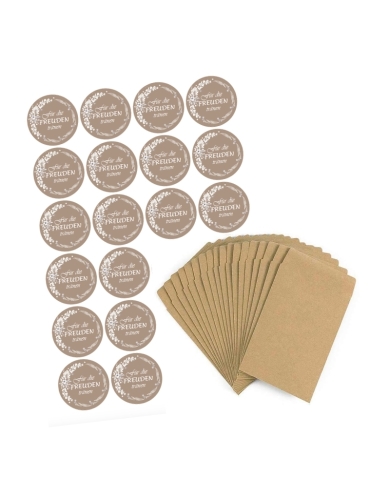 Kit larmes de joie 'Vintage' (24 invités)