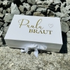 Geschenk-Box personalisiert - Weiss