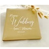 Livre d’or personnalisé 'Happy Wedding'