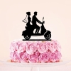 Cake Topper - Cake Topper ‚Mariés sur Vespa' - The-weddingshop.ch
