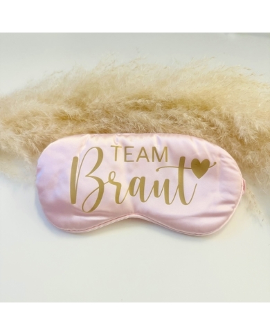 Schlafmaske 'Team Braut'