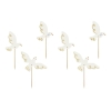 Cupcake Toppers 'Taube' (6 Stück)