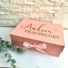 Geschenk-Box personalisiert - Rosa