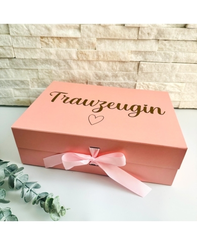 Boîte cadeau 'Trauzeugin'