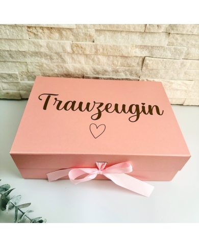Geschenk-Box 'Trauzeugin'