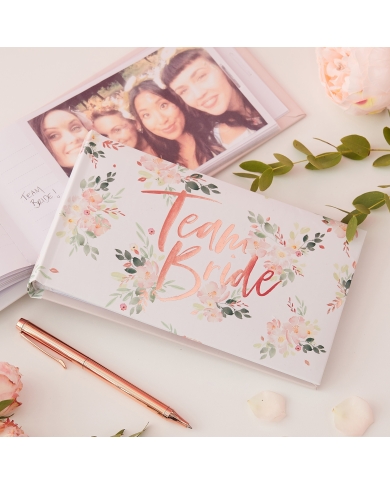 Gästebuch 'Team Bride Floral'