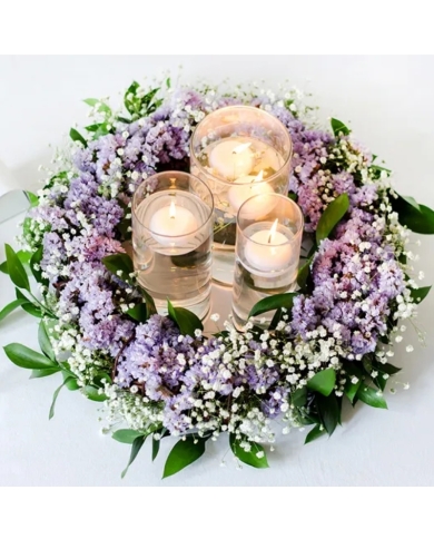 Bougies flottantes blanc (10 pièces)