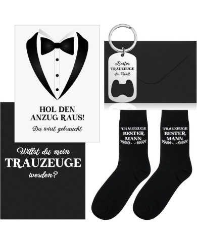Socken - Trauzeuge fragen