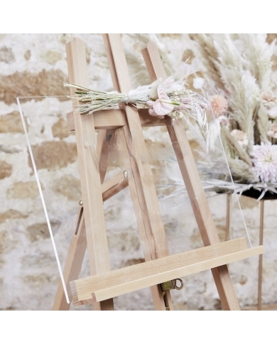 Acryl Schild zum selbst Gestalten