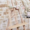 Panneau de bienvenue mariage personnalisé - The-Weddingshop