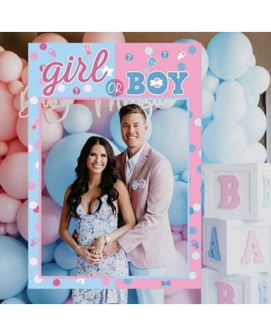 Photo Booth Bilderrahmen 'Girl or Boy'