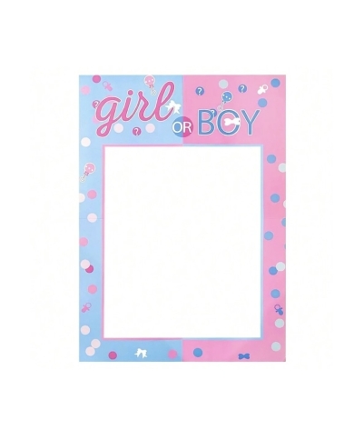 Photo Booth Bilderrahmen 'Girl or Boy'