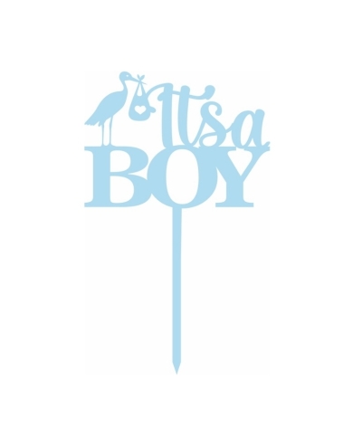 Cake Topper 'It's a Boy'