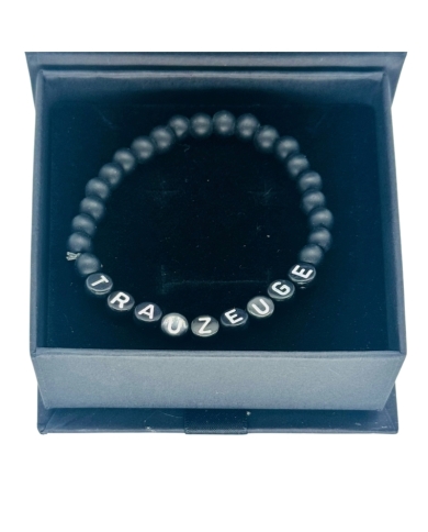 Bracelet - Demander au témoin