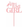 Cake Topper 'It's a Girl'