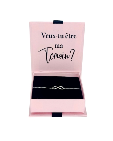 Bracelet - Demande à la témoin - Français - The-Weddingshop