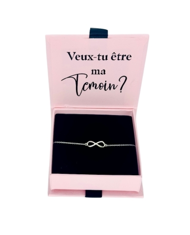 Bracelet - Demande à la témoin - Français - The-Weddingshop