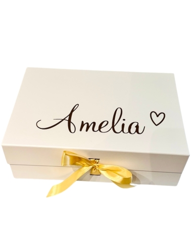 Boîte cadeau personnalisé pour la mariée