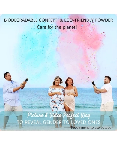 Konfettikanone mit Rauchpulver 'Butterfly'