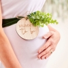 Bandeau pour le ventre de bébé avec pendentif 'Mummy - The-Weddingshop
