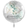 Ballon 'Zur Konfirmation' aluminium - The-Weddingshop