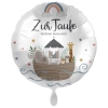 Ballon 'Zur Taufe' aluminium