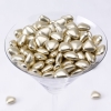 Mini Schoko-Herzdragees - Gold - 1 Kilo