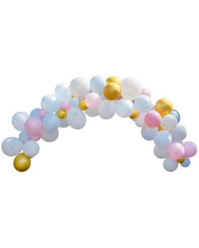 Guirlande de ballons 'Girl or Boy' (51 pcs.)