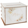Briefbox 'Merci' - Holz